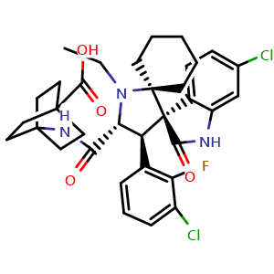 Chemical structure of Alrizomadlin , CAS 1818393-16-6, AChemBlock Y226542