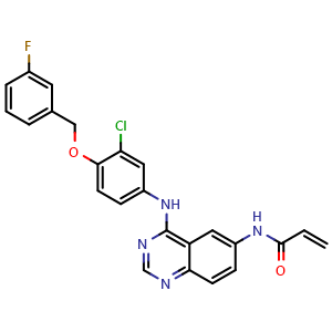 Chemical structure of Allitinib , CAS 897383-62-9, AChemBlock Y226549
