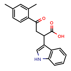Chemical structure of Auxinole , CAS 86445-22-9, AChemBlock Y226552