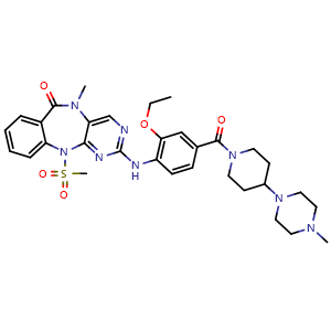 Chemical structure of AX-15836 , CAS 2035509-96-5, AChemBlock Y226554