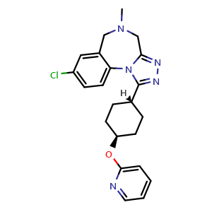 Chemical structure of Balovaptan , CAS 1228088-30-9, AChemBlock Y226568