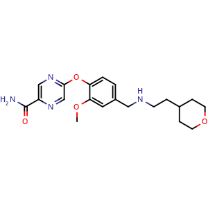 Chemical structure of Bevenopran , CAS 676500-67-7, AChemBlock Y226573
