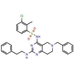Chemical structure of CaMKII-IN-1 , CAS 1208123-85-6, AChemBlock Y226592