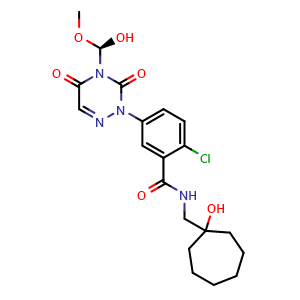 Chemical structure of CE-224535 , CAS 724424-43-5, AChemBlock Y226603