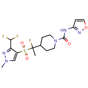 Chemical structure of Danicamtiv , CAS 1970972-74-7, AChemBlock Y226625