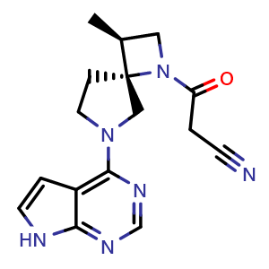 Chemical structure of Delgocitinib , CAS 1263774-59-9, AChemBlock Y226631