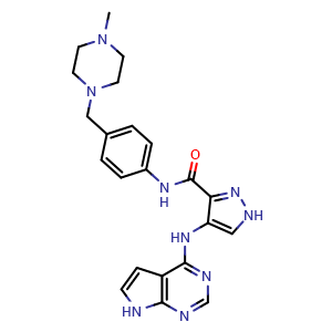 Chemical structure of FN-1501 , CAS 1429515-59-2, AChemBlock Y226663