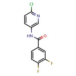 Chemical structure of ICA-27243 , CAS 325457-89-4, AChemBlock Y226687