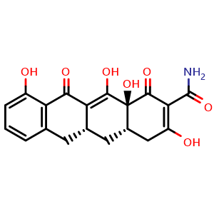 Chemical structure of Incyclinide , CAS 15866-90-7, AChemBlock Y226691