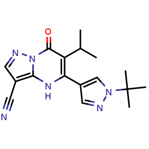 Chemical structure of KDM5-IN-1 , CAS 1628210-26-3, AChemBlock Y226710