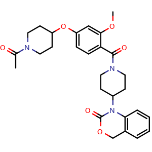 Chemical structure of L-371,257 , CAS 162042-44-6, AChemBlock Y226715
