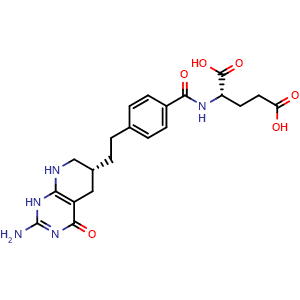 Chemical structure of Lometrexol , CAS 106400-81-1, AChemBlock Y226733