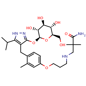 Chemical structure of Mizagliflozin , CAS 666843-10-3, AChemBlock Y226747