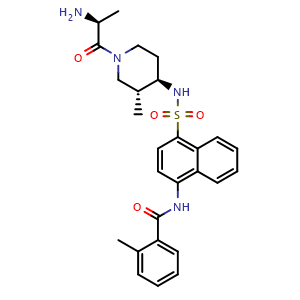 Chemical structure of ML604086 , CAS 850330-18-6, AChemBlock Y226752