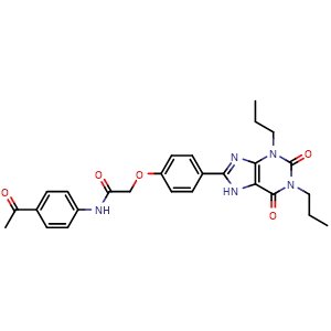Chemical structure of MRS-1706 , CAS 264622-53-9, AChemBlock Y226755