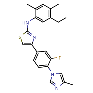 Chemical structure of NGP555 , CAS 1304630-27-0, AChemBlock Y226764