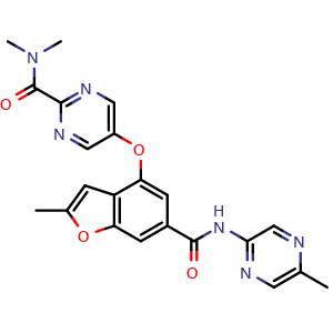 Chemical structure of PF-04937319 , CAS 1245603-92-2, AChemBlock Y226788