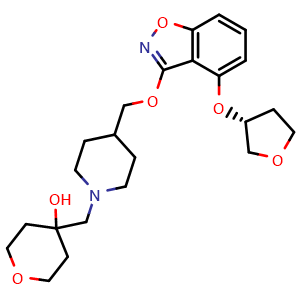 Chemical structure of PF-04995274 , CAS 1331782-27-4, AChemBlock Y226789