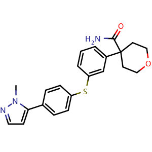 Chemical structure of PF-4191834 , CAS 1029317-21-2, AChemBlock Y226790