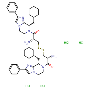 Chemical structure of BIM-46187 4 hydrochloride , CAS 2489449-03-6, AChemBlock Y226796