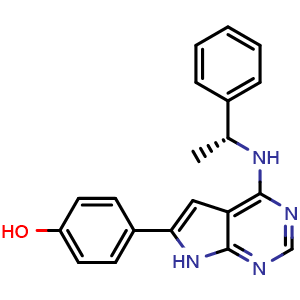 Chemical structure of PKI-166 , CAS 187724-61-4, AChemBlock Y226802