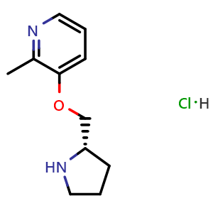 Chemical structure of Pozanicline hydrochloride , AChemBlock Y226804