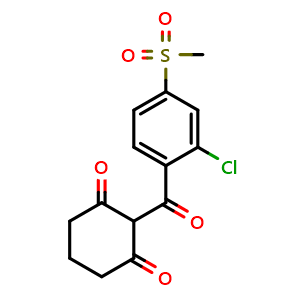 Chemical structure of Sulcotrione , CAS 99105-77-8, AChemBlock Y226861