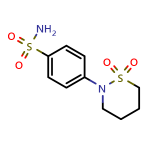 Chemical structure of Sultiame , CAS 61-56-3, AChemBlock Y226863