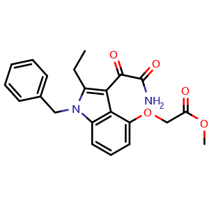 Chemical structure of Varespladib methyl , CAS 172733-08-3, AChemBlock Y226900