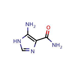 Chemical structure of 5-Amino-4-imidazolecarboxamide , CAS 21299-72-9, AChemBlock Y226901