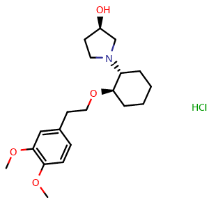Chemical structure of Vernakalant Hydrochloride , CAS 748810-28-8, AChemBlock Y226904