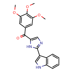 Chemical structure of Sabizabulin , CAS 1332881-26-1, AChemBlock Y226905
