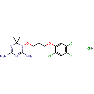 Chemical structure of WR99210 hydrochloride , CAS 30711-93-4, AChemBlock Y226912