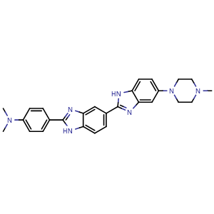 Chemical structure of Hoechst 34580 , CAS 23555-00-2, AChemBlock Y226949