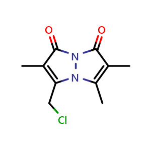 Chemical structure of Monochlorobimane , CAS 76421-73-3, AChemBlock Y226950