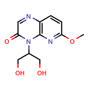 4-(1,3-dihydroxypropan-2-yl)-6-methoxypyrido[2,3-b]pyrazin-3(4H)-one