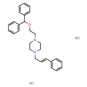 Chemical structure of GBR 12783 dihydrochloride , CAS 67469-75-4, AChemBlock Y226967