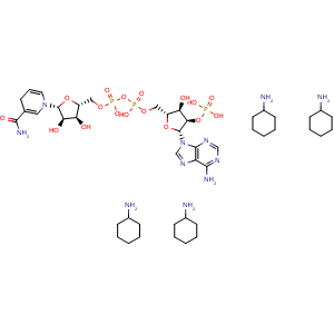 Chemical structure of NADPH tetracyclohexanamine , CAS 100929-71-3, AChemBlock Y226973