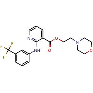 Chemical structure of Morniflumate , CAS 65847-85-0, AChemBlock Y226984