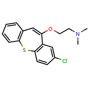 Chemical structure of Zotepine , CAS 26615-21-4, AChemBlock Y226992