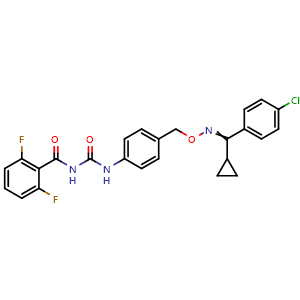 Chemical structure of Flucycloxuron , CAS 113036-88-7, AChemBlock Y227001