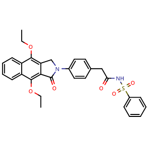 Chemical structure of GW627368 , CAS 439288-66-1, AChemBlock Y227008
