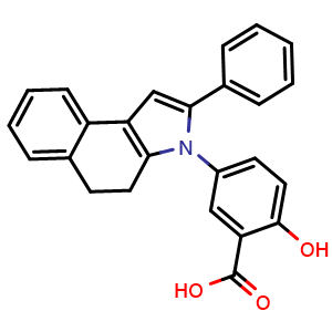 Chemical structure of Fendosal , CAS 53597-27-6, AChemBlock Y227028