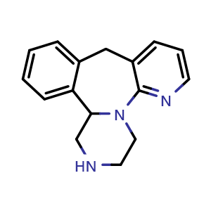 Chemical structure of N-desmethylmirtazapine , CAS 61337-68-6, AChemBlock Y227029