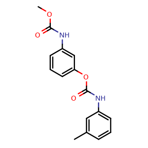 Chemical structure of Phenmedipham , CAS 13684-63-4, AChemBlock Y227038