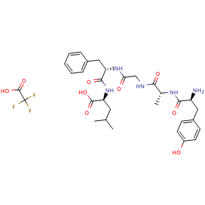 Chemical structure of Leuphasyl TFA , CAS 67586-27-0, AChemBlock Y227044