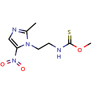 Chemical structure of Carnidazole , CAS 42116-76-7, AChemBlock Y227047