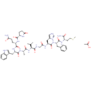 Chemical structure of Litorin acetate , AChemBlock Y227053