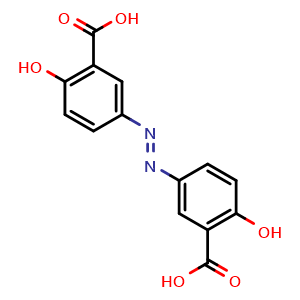 Chemical structure of Olsalazine , CAS 15722-48-2, AChemBlock Y227054