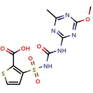 Chemical structure of Thifensulfuron-methyl , CAS 79277-27-3, AChemBlock Y227055